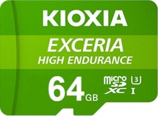 Kioxia Exceria High Endurance 64 GB (LMHE1G064GG4) microSD kullananlar yorumlar